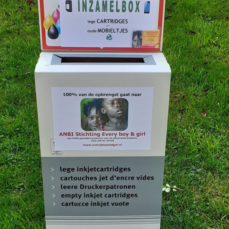 Inzameling lege cartridges recyclecub