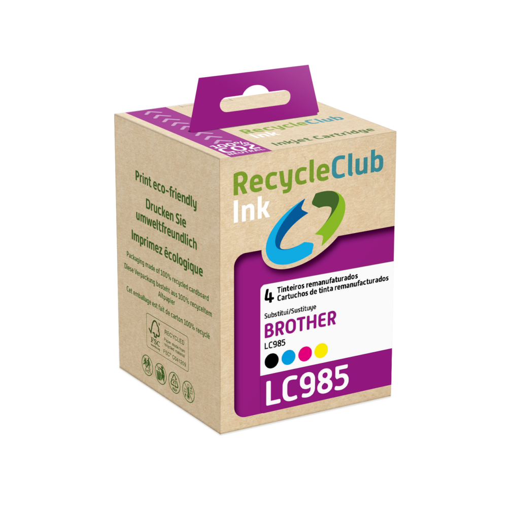 RecycleClub Cartouche compatible avec HP 301XL Multipack